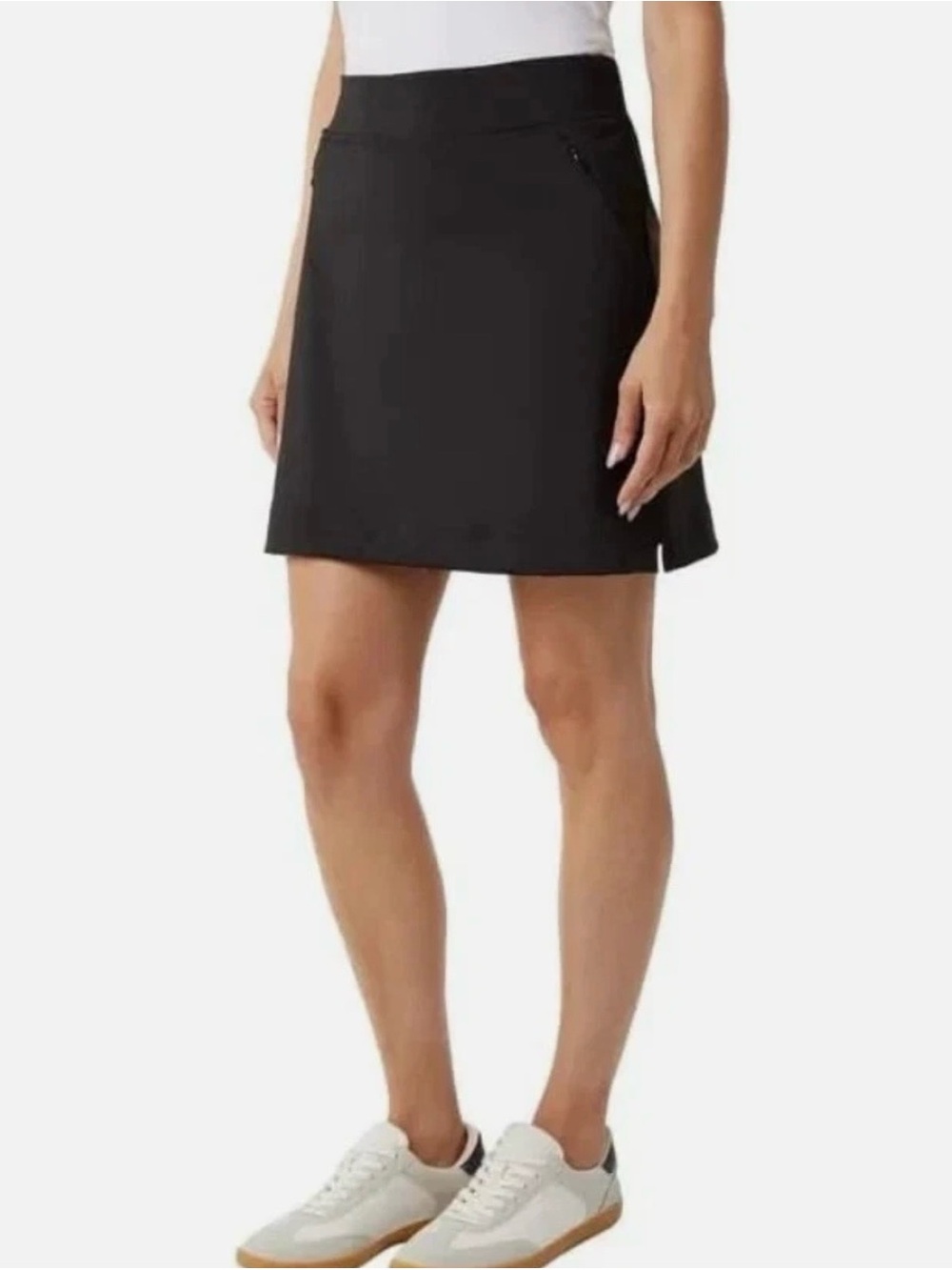 32 Degrees Cool Women's Performance Skort in Black - Activewear Size Small